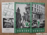 Turistični prospekt Hotel TURIST Ljubljana 1957
