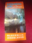 vintage prospekt Škocjanske jame, Slovenija, Jugoslavija