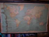 Zemljevid, Atlas sveta 185 x 120 cm