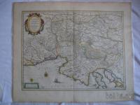 Zemljevid Guiljelma Blaeua po predlogi G. Mercatorja, leto 1640