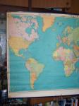 Zemljevid sveta 128 x 93 cm