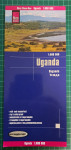 Zemljevid Uganda