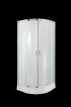Aquaart Tuš kabina Evora 200 cm x 80 cm x 80 cm bela sijaj