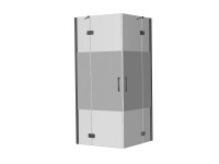 KOLPA  ATLAS FROST TKK 90X90 -KVADRATNA