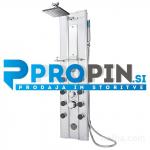 Tuš set / panel - 10 masažnih šob, nadometni