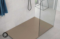 Tuš kad, ZENON smart slate (barva cream) 80x110 - novo