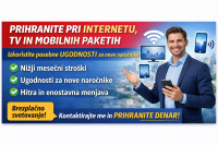 Svetovanje pri izbiri mobilnega, TV in internet paketa