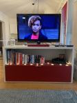 Rdeca bela omara za TV televizijo regal pohištvo samostojna omara