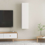 vidaXL TV omarica 2 kosa bela 30,5x30x60 cm inženirski les