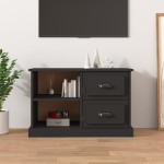 vidaXL TV omarica črna 73x35,5x47,5 cm inženirski les