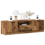 vidaXL TV omarica Old Wood 140x35x40 cm Inženirski les