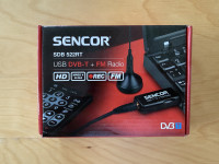 Secor SDB522RT USB DVB-T TV & FM sprejemnik z daljincem