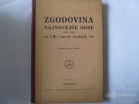 Knjiga Zgodovina najnovejše dobe (1815-1920), J. Orožen. Original