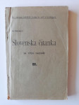 SLOVENSKA ČITANKA II. DEL, IVAN GRAFENAUER, 1922