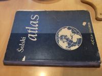 Šolski atlas za nižje razrede srednih šol - 1957