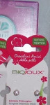 ženski ali dekliški uhani Biojoux: bela kroglica
