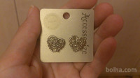 Accessorize uhani - srček