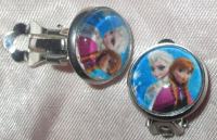 Dekliški uhani na klik Ana in Elza Ledeno kraljestvo