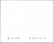 Milan Batista : jedkanica - retrospektiva (Podpis)