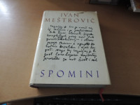 SPOMINI I. MEŠTROVIĆ DZS 1971