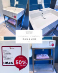Odprodaja eksponata - Umivalnik + struktura Camaleo