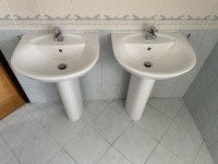 Umivalnik Dolomite s podstavkom in pipo Armal (2x, par)