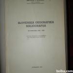 SLOVENSKA GEOGRAFSKA BIBLIOGRAFIJA
