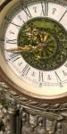 Stara ura kaminka made in West Germany,na navijanje,medeninansta