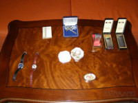 ura,brivnik, vžigalnik...