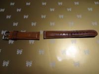 USNJEN PAS ZA URO 12,5 + 7,5 cm, barva svetlo rjava