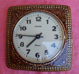 Vintage stenska keramična ura EUROPA ELOMATIC