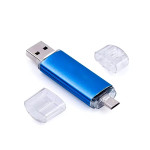 USB ključ OTG Aluminium. USB ključ ima micro USB priključek, tako da g