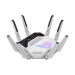 ASUS brezžični usmerjevalnik GT-BE19000 ROG Rapture AiMesh (1PK) bel