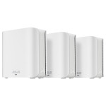ASUS ZenWiFi BD4 WiFi 7 Mesh sistem, 3-pak, bel WLAN BE3600 dvopasovni