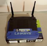 Linksys usmerjevalnik , router (Wireless-G 2,4 GHz)