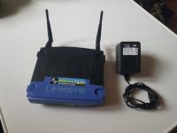 router Linksys blue