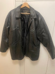Usnjena jakna L/XL /tagged kot medium) črna