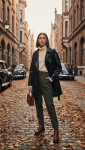 Vintage črna usnjena jakna | The Best Fashion | Unisex