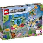 Lego Minecraaft The Guardian Battle set 21180