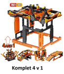 Replika LEGO INOVATOR Črno-oranžni set Technic Mindstorms