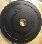 Bumper olimpijske uteži 50 mm (fitnes uteži)