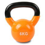 Kettlebell utež iz jekla in PVC različne teže