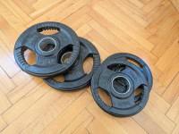 Gumirane uteži FI 50 mm 2x 2,5 kg in 2x 1,5 kg