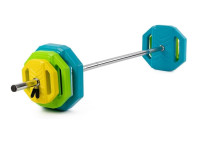 Utežni diski in palica 20 kg LivePRO