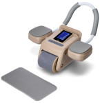 Kolo za trebušne mišice s pomočjo pri vadbi