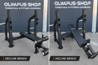 PRIMAL CLUB SERIES - OLYMPIC INCLINE + DECLINE BENCH