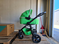 Otroški voziček Lux4kids Vanilla Green