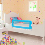 vidaXL Posteljno varovalo za otroke 102 x 42 cm modro