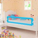 vidaXL Posteljno varovalo za otroke 150 x 42 cm modro