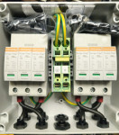 PV string boxes T1+2 Mersen, prenapetostna zaščita za solarne panele